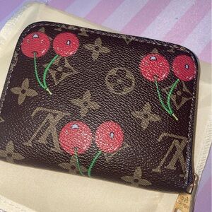 Cherry Print Wallet